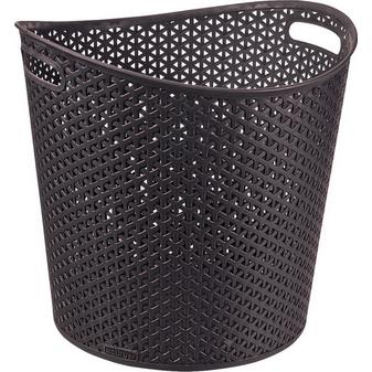 CURVER "MY STYLE" RATTAN KEREK KOSÁR 30L - Sötétbarna