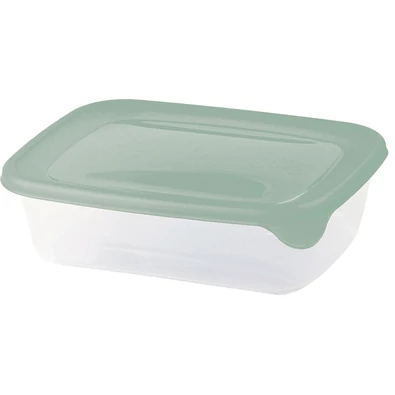 CURVER "FRESH&amp;GO" TÉGLA ÉTELTARTÓ 0,5L - Zöld/átlátszó