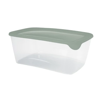 CURVER "FRESH&amp;GO" TÉGLA ÉTELTARTÓ 3L - Zöld/átlátszó