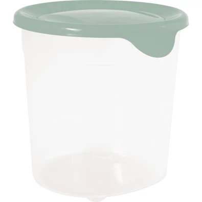 CURVER "FRESH&amp;GO " ÉTELTÁROLÓ KEREK 1L - Zöld/átlátszó