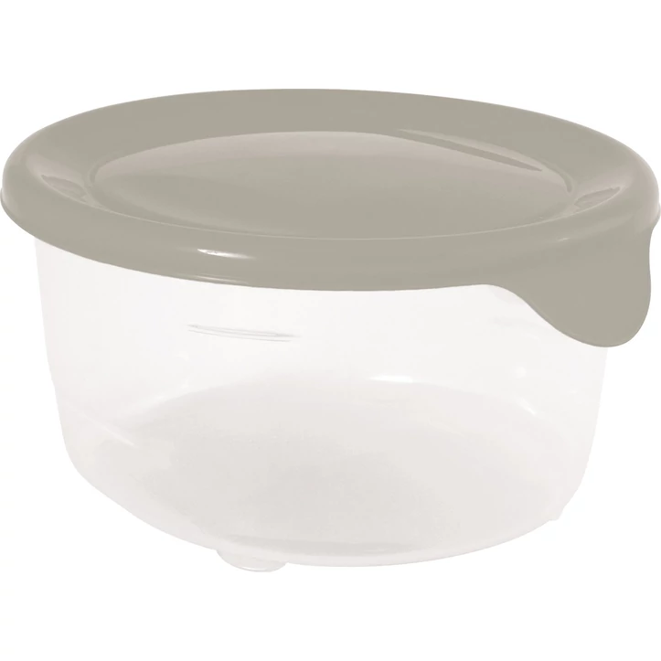 CURVER "FRESH &amp;GO" KEREK ÉTELTARTÓ 0,5L - Bézs/ átlátszó