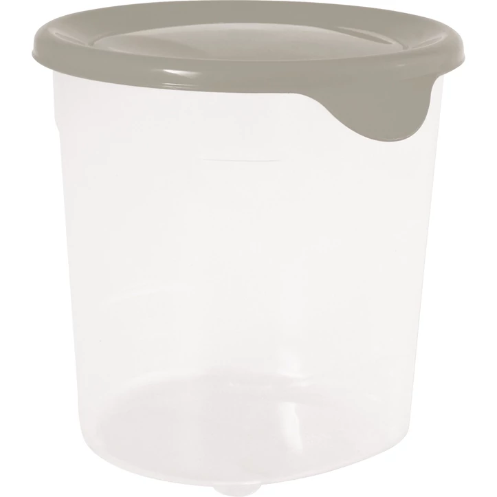 CURVER "FRESH&amp;GO " ÉTELTÁROLÓ KEREK 1L - Bézs/ átlátszó