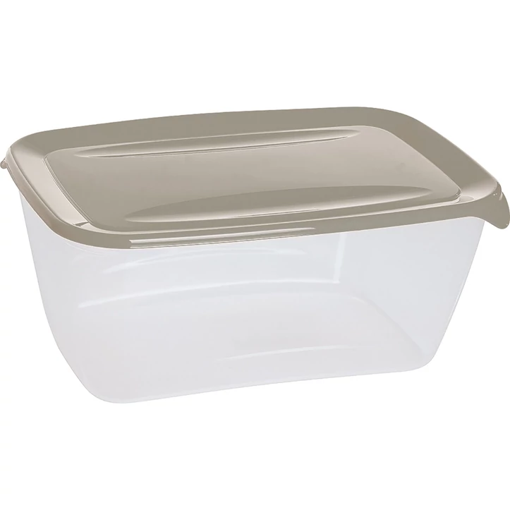 CURVER "FRESH&amp;GO" TÉGLA ÉTELTARTÓ 0,8L+1,7L+2,9L+0,25L - Bézs/ átlátszó