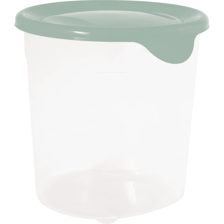 CURVER "FRESH&amp;GO " ÉTELTÁROLÓ KEREK 1L - Zöld/átlátszó