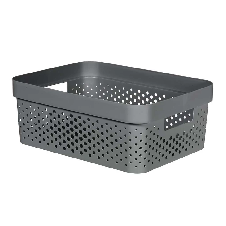 CURVER "INFINITY" KOSÁR 11L - SÖTÉTSZÜRKE