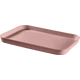 Rózsaszín műanyag tálca alacsony peremmel. Kiváló sütemények, előételek, szendvicsek tálalására vagy hozzávalók előkészítésére a konyhában.   A ChatGPT megkérdezése