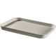 Műanyag tálca alacsony peremmel. Ideális sütemények, szendvicsek, alapanyagok tálalására vagy konyhai előkészítő munkákhoz.