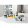 Kép 3/4 - CURVER "FRESH&GO" SZÖGLETES ÉTELTARTÓ 0,45L - TRANSZPARENS/KÉK