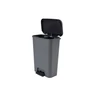 Kép 3/11 - CURVER "COMPATTA DUO" TÉGLALAP ALAKÚ DUO PEDÁLOS SZEMETES BELSŐ KOSARAKKAL (2x23L)