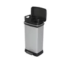 Kép 1/14 - CURVER "DECO BIN DUO" PEDÁLOS SZEMETES 2x23L