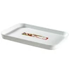 Kép 1/2 - Fehér CURVER 'Essentials' tálca, sima felülettel és lekerekített szélekkel, konyhai használatra ideális. Könnyű súlya segíti a szállítást, mosogatógépben is mosható.